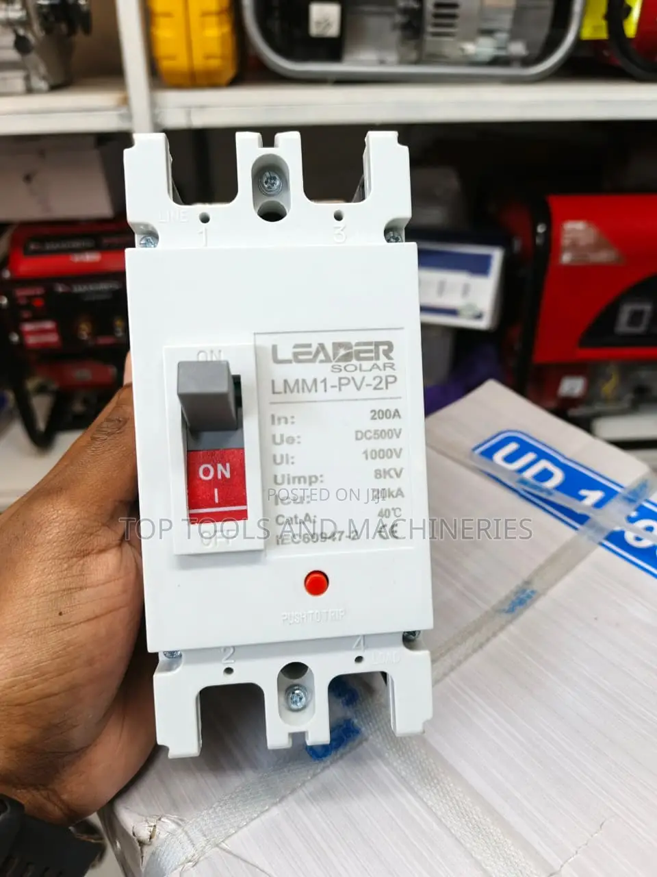 Dc McCb Molded Case Circuit Breaker 200a Suitable With Lithium Battery
