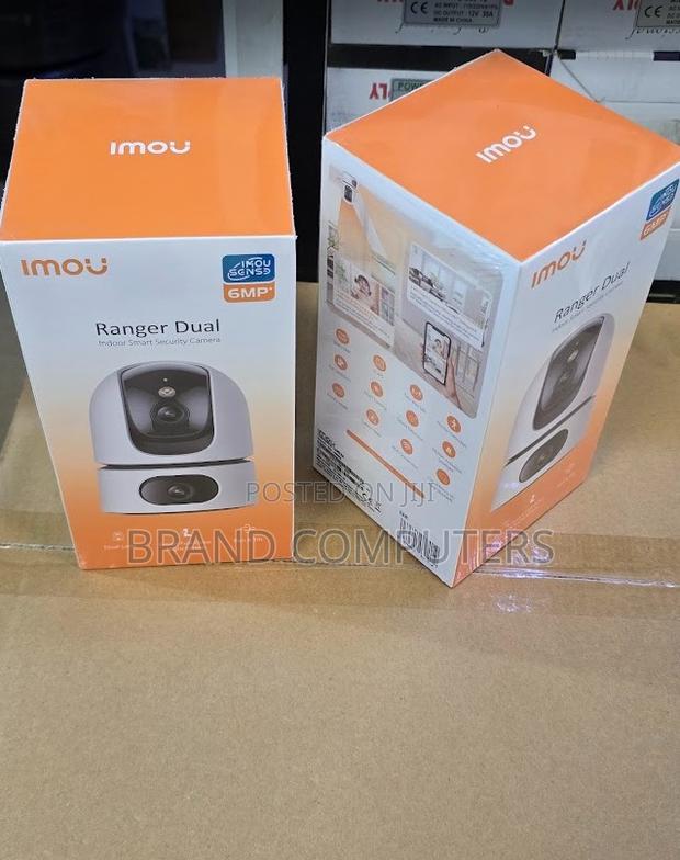 Imou 6mp H.265 Wi-Fi Dual-Lens Pan Tilt Camera Ranger Dual 6mp Camera
