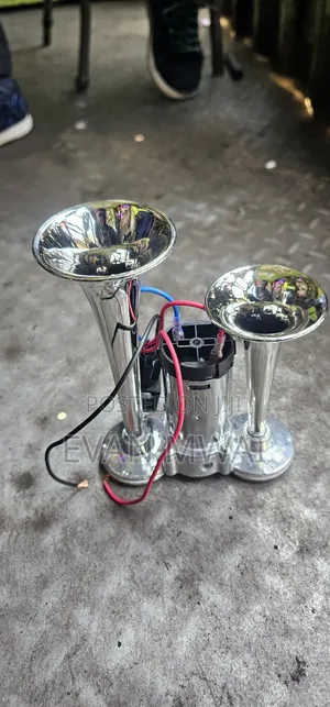 Cars and Motorcycles Horn Electric No Air Pressure Needed