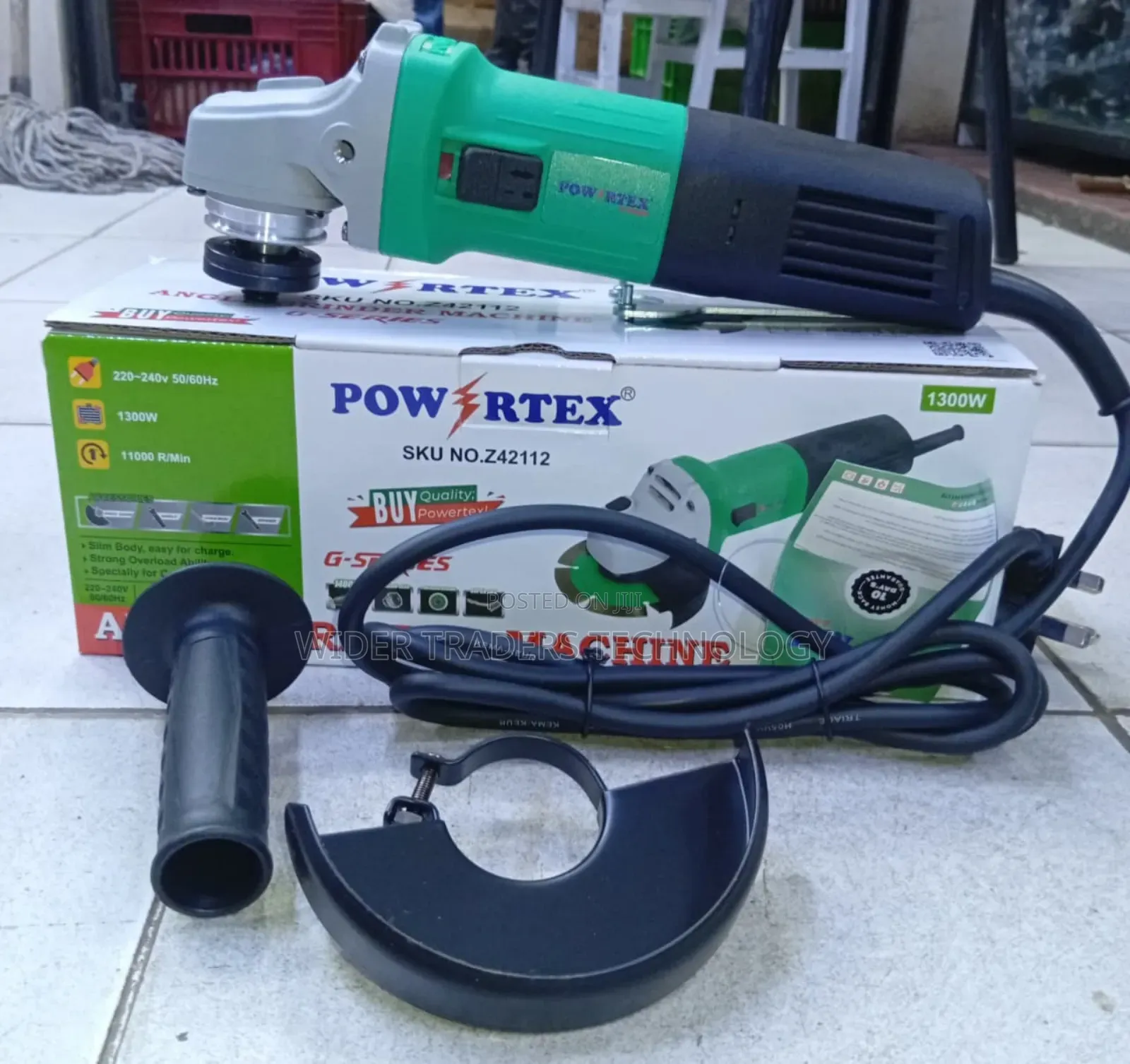 Powertex 4.5 Inch Grinder Available Now
1300 Watts
