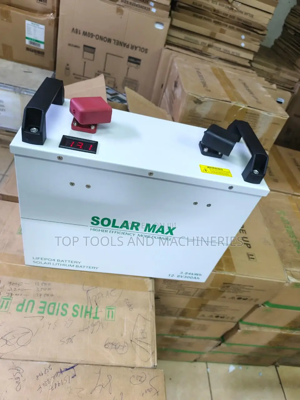 Solar Max12.8v 300ah 3.84kwh Solar Lithium Battery