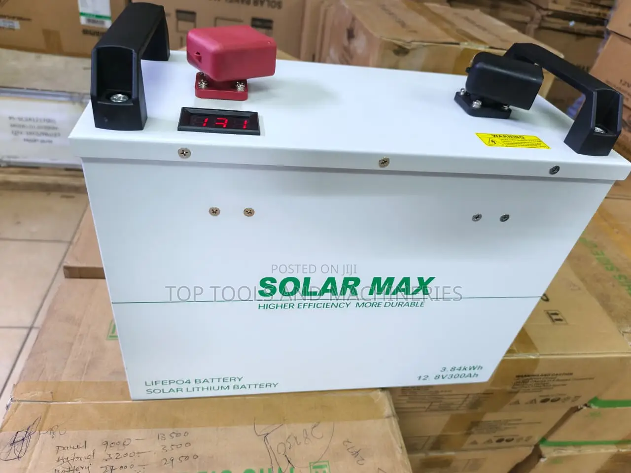 Solar Max12.8v 300ah 3.84kwh Solar Lithium Battery