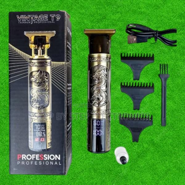 Sharp Clean Blades Vintage T9 Dragon Hair Clipper With Led Display