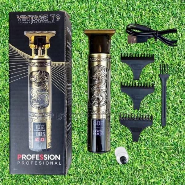 Comfortable Grip T9 Dragon Led Electric Hair Clipper Beard Trimmer