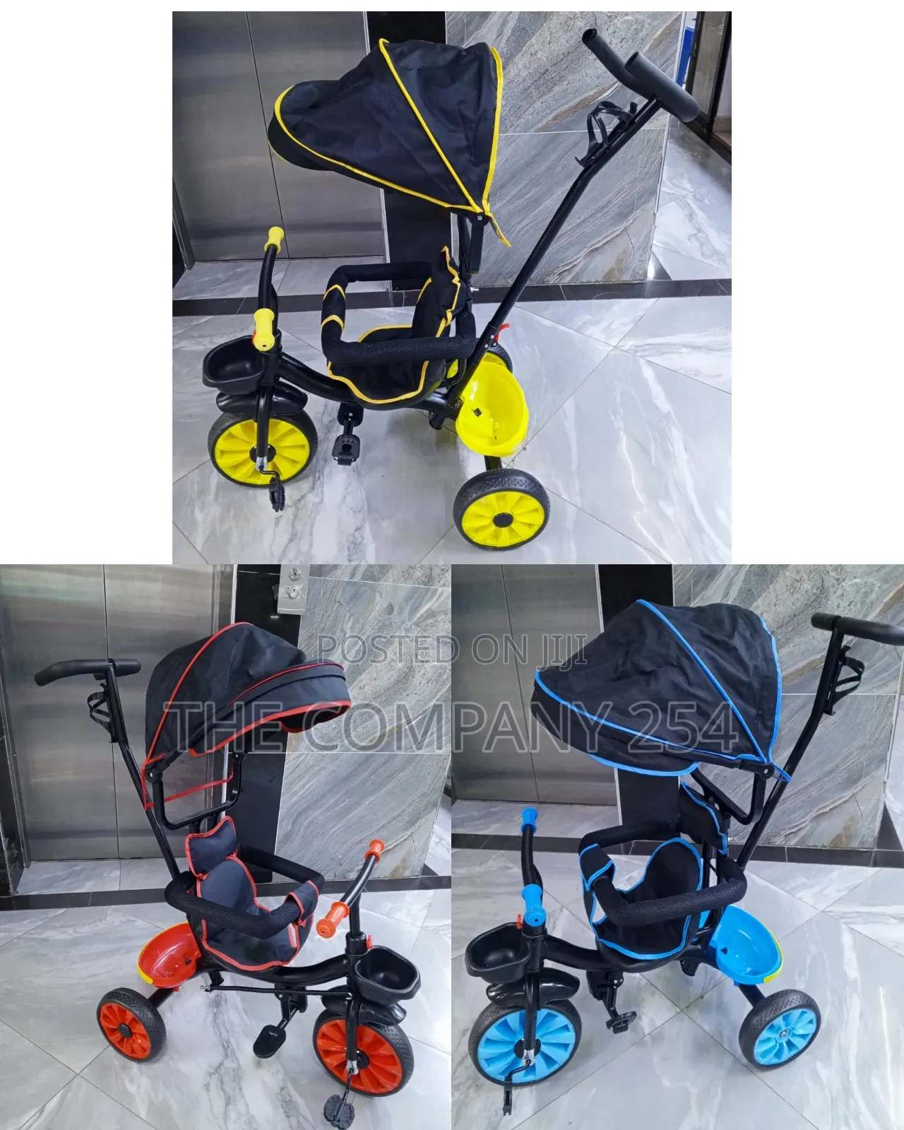 Push Tricycle With Canopy