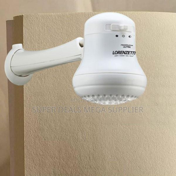 Lorenzetti Electric Shower Head Instant Water Heater for Bathrooms Use