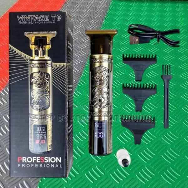 Small Body T9 Dragon Electric Hair Clipper Beard Trimmer With Led