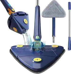 Long Handle Triangular Twist Mop
