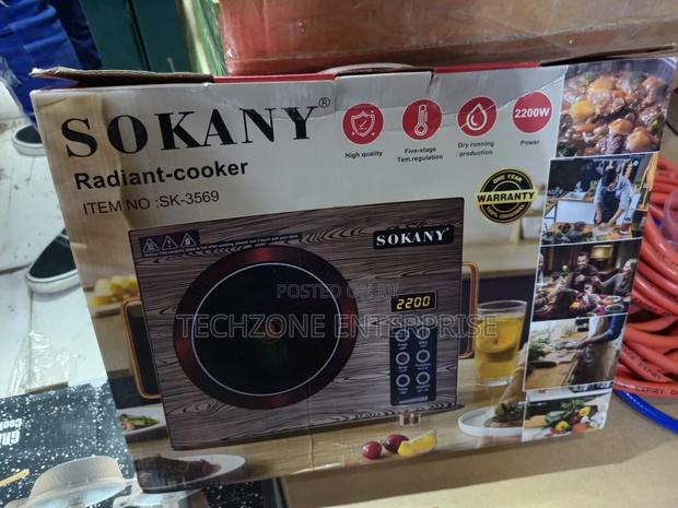 Sokany Sk3569 Single Infrared Electric Cookers With Led Display