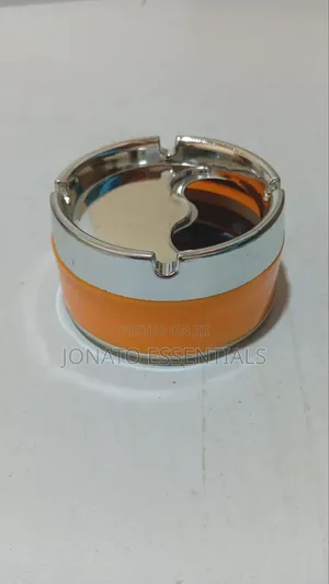 Metal Ashtray for Home, Office Bar