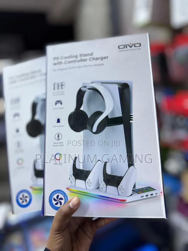 P5 Cooling Stand With Controller Charger - main view