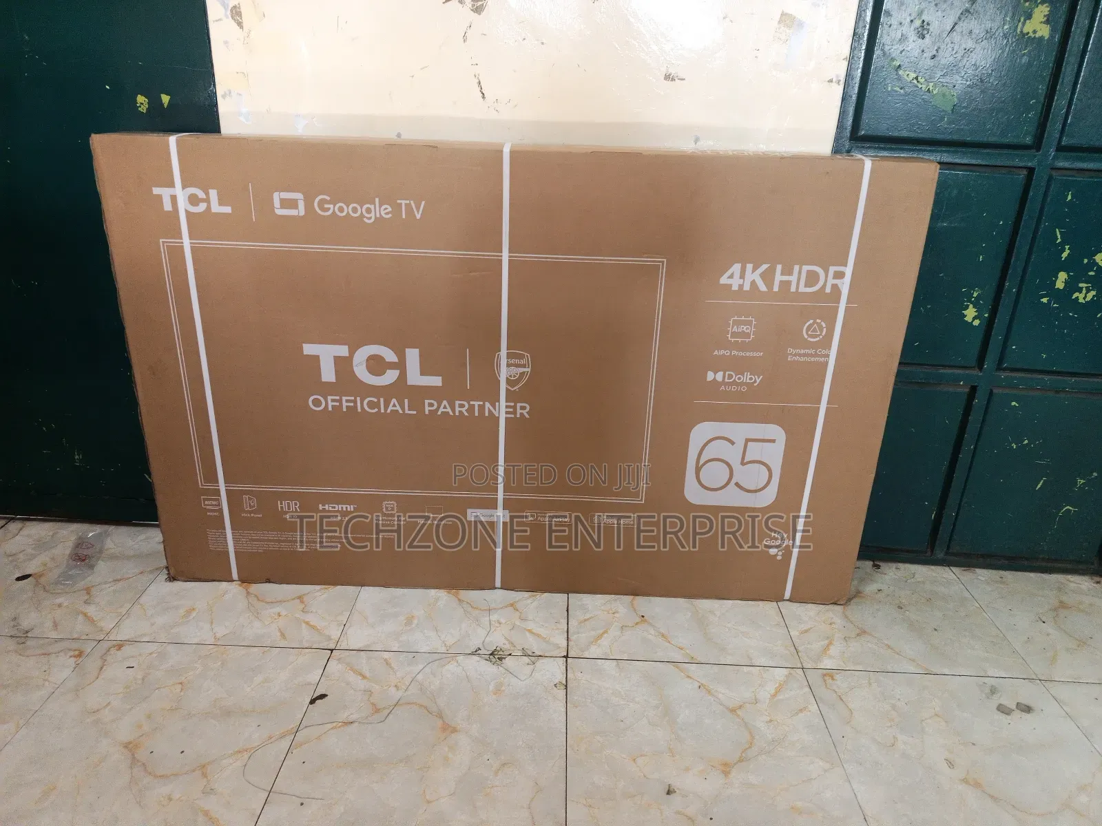 TCL 65′′ 65v6c Smart HDR Google Tv (New 2025) With Dolby Audio