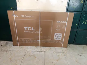 TCL 65′′ 65v6c Smart HDR Google Tv (New 2025) With Dolby Audio