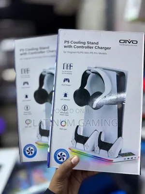 Ps5/Slim/Pro Stand And Cooling Station