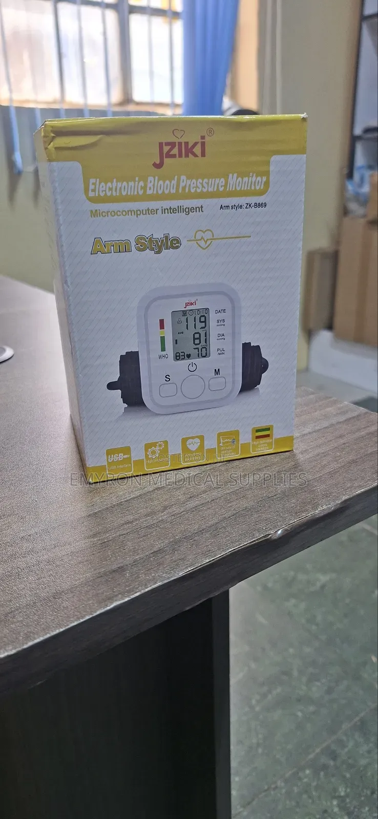 Jziki Blood Pressure Monitor