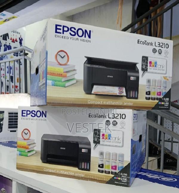 Inkjet Printer L3210 Eco Tank Epson All in One Epson Color