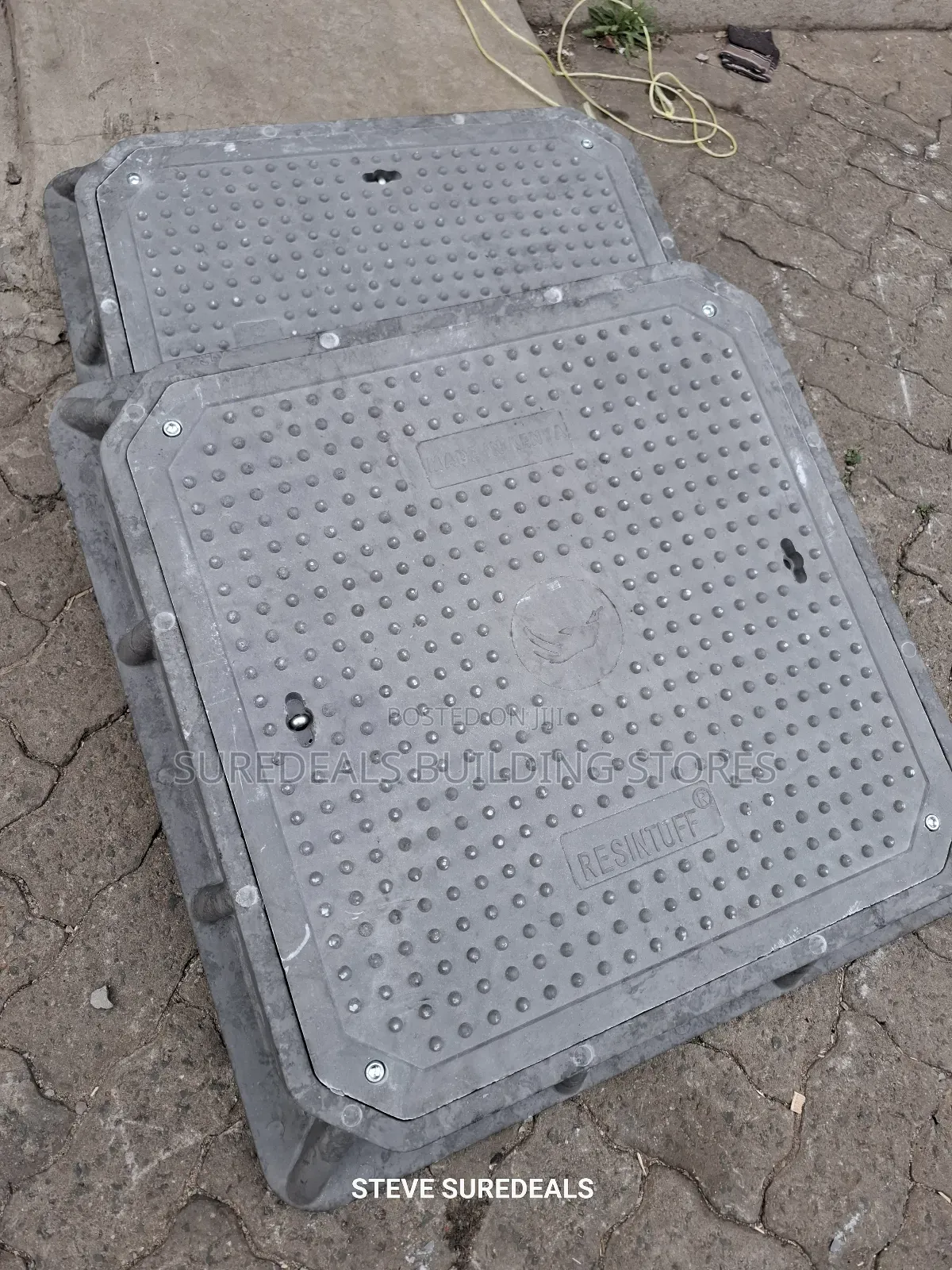 Heavy-Duty Manhole Cover D400 (600×600)