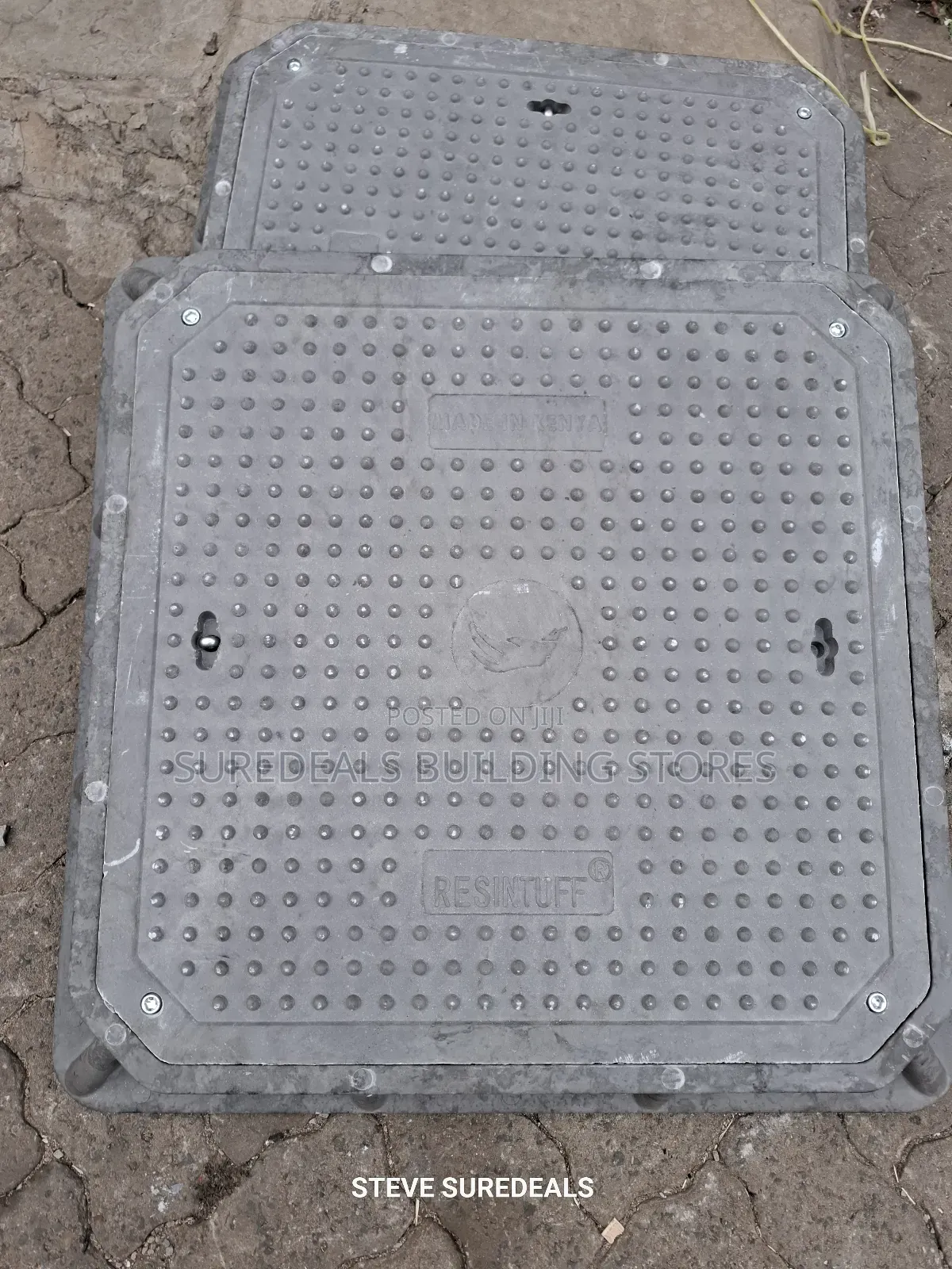 Heavy-Duty Manhole Cover D400 (600×600)