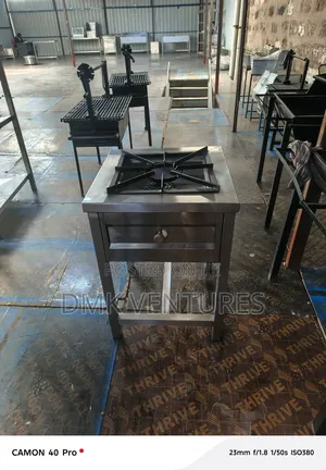 Elite Impressive Stainless Single Burner Gas Cooker