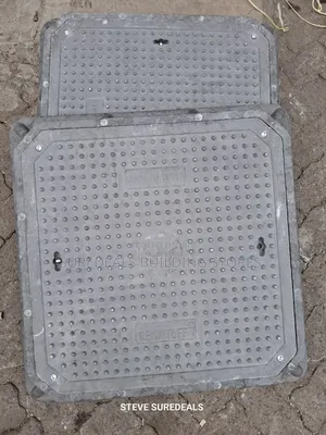 Heavy-Duty Lockable Reinforced Manhole Cover Grade D400