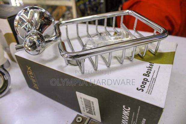 Brimix Soap Rack/ Soap Basket (Silver)