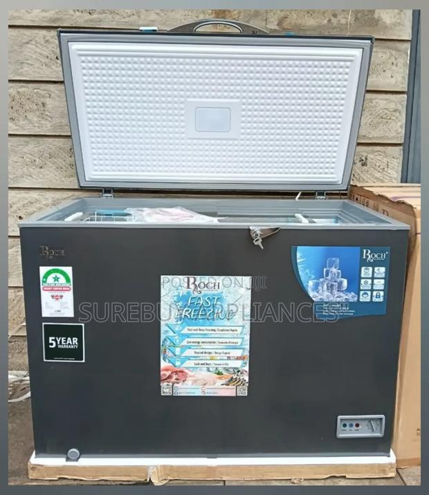 Roch 282 Litres Roch Chest Freezer With Cool Pack Sliding Glass