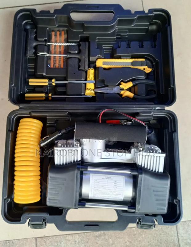 Multifunction Tire Inflator With and Tubeless Repair