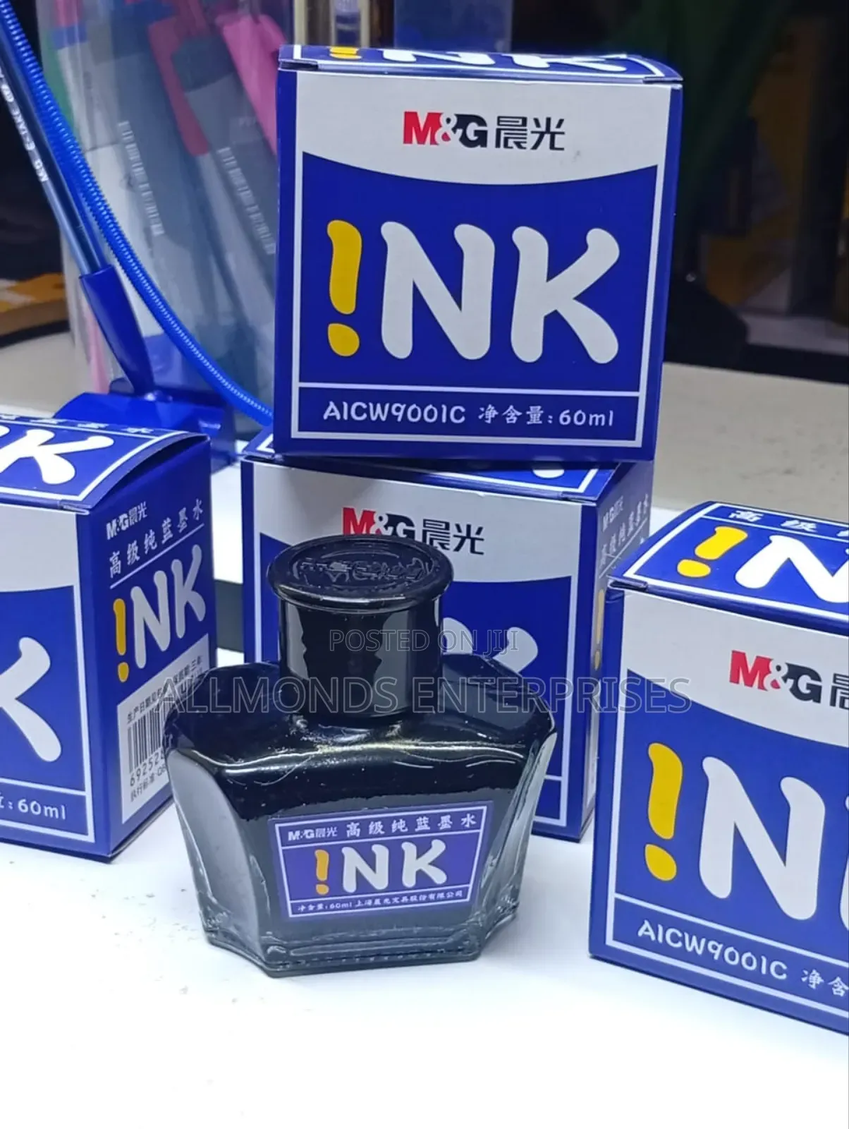 A Bottle of M G Ink for Fountain Pen- 60ml