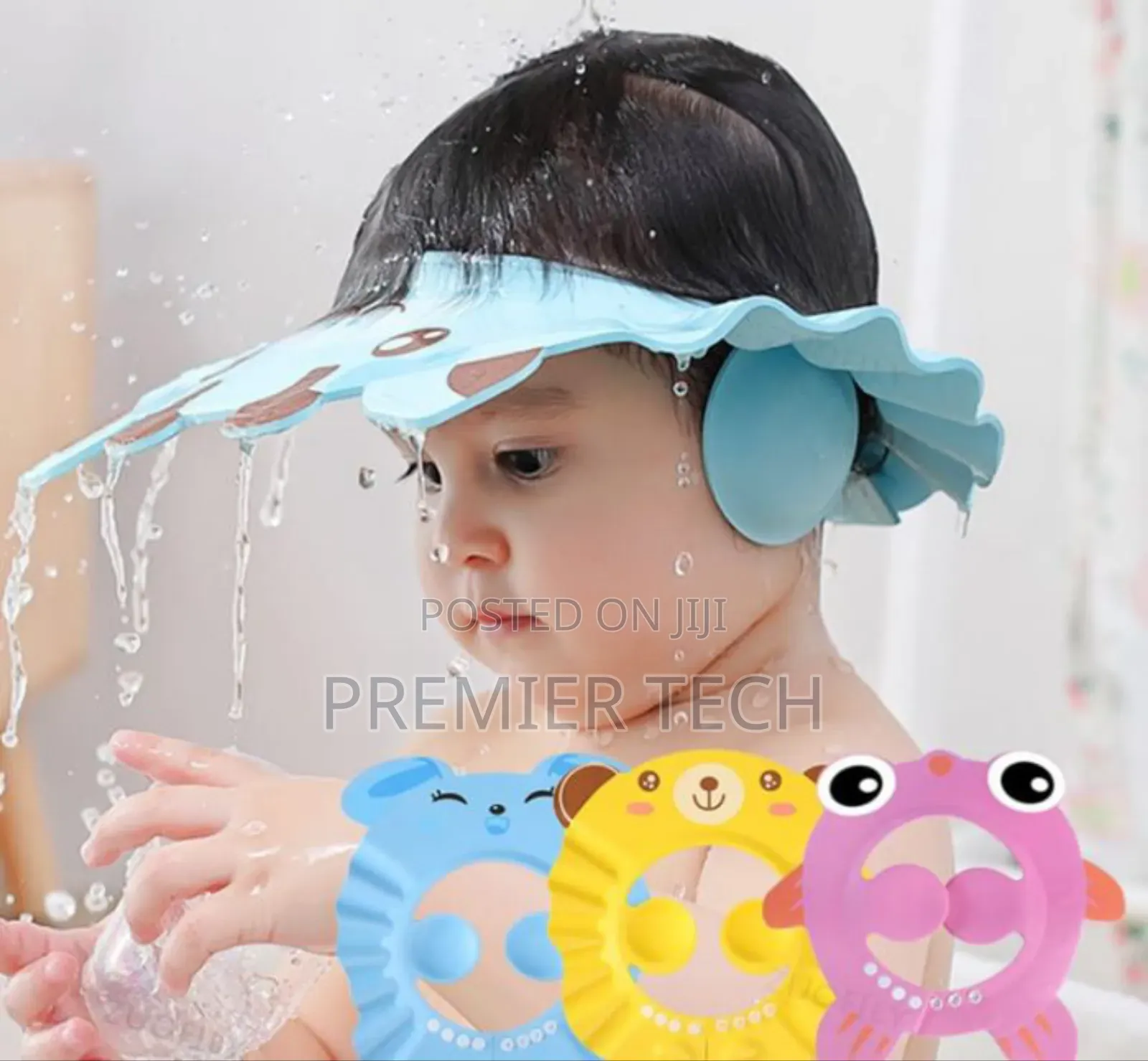 *Kids Bathing Shower Cap