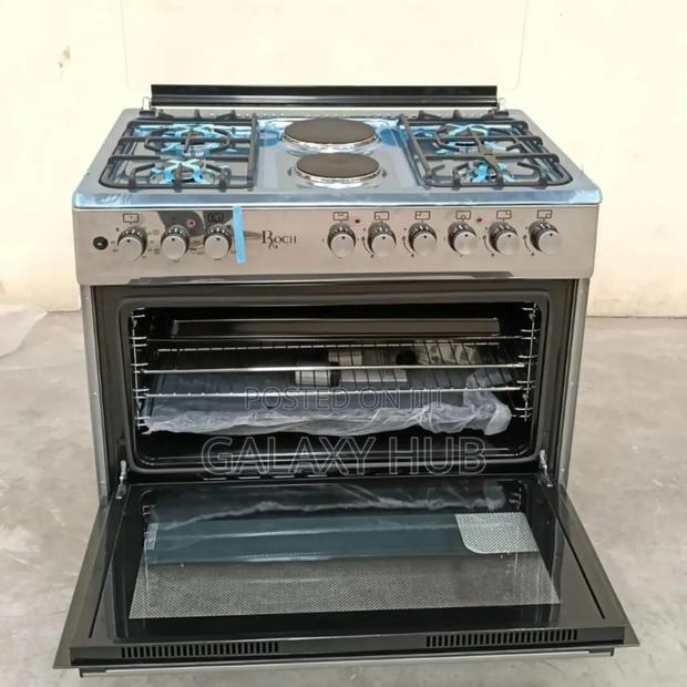 Roch Gas Cooker 90x60 Cm Model - Reck-9042-Ss 1.