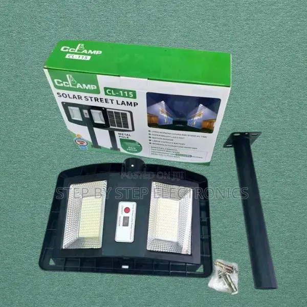 Cclamp 200w Solar Street Light Led Outdoor Waterproof Motion Sensor