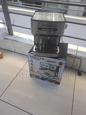 Sokany 2 in 1 850w Semi-Automatic Coffee Cappucino Maker