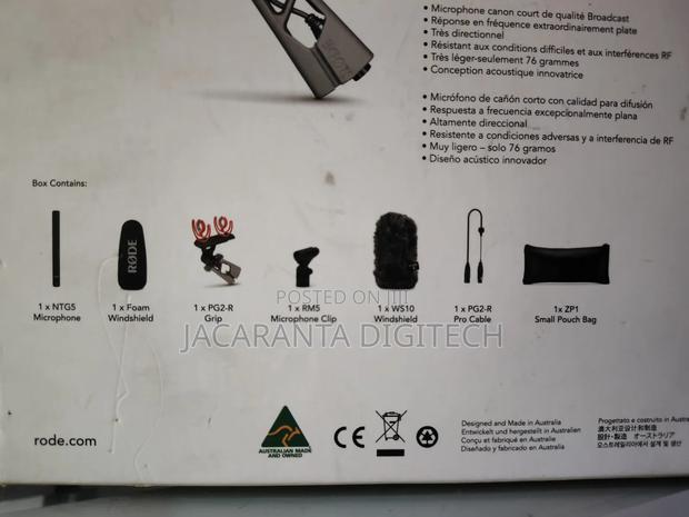 Rode Ntg5 Moisture-Resistant Short Shotgun Microphone - thumbnail 3