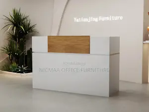 Modern Front Statement Reception Desk