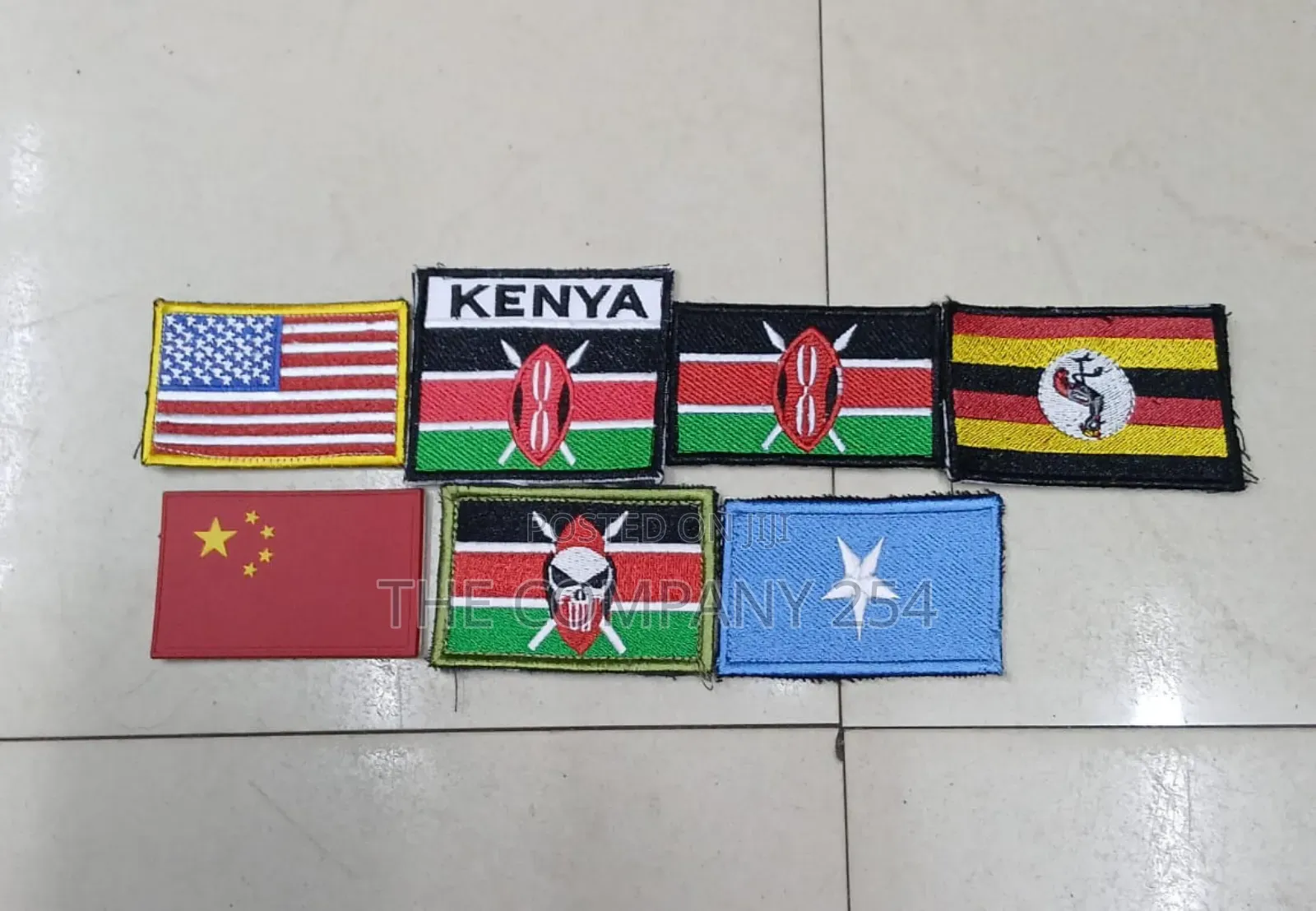 Quality Removable Flag Badge Available