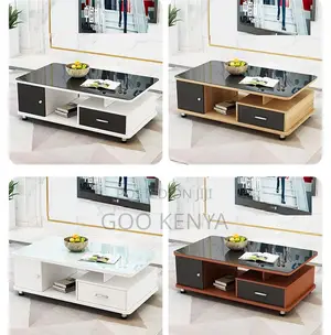 Home Table N Stand Set; Marble Coffee Table With Coordinated Tv Stand