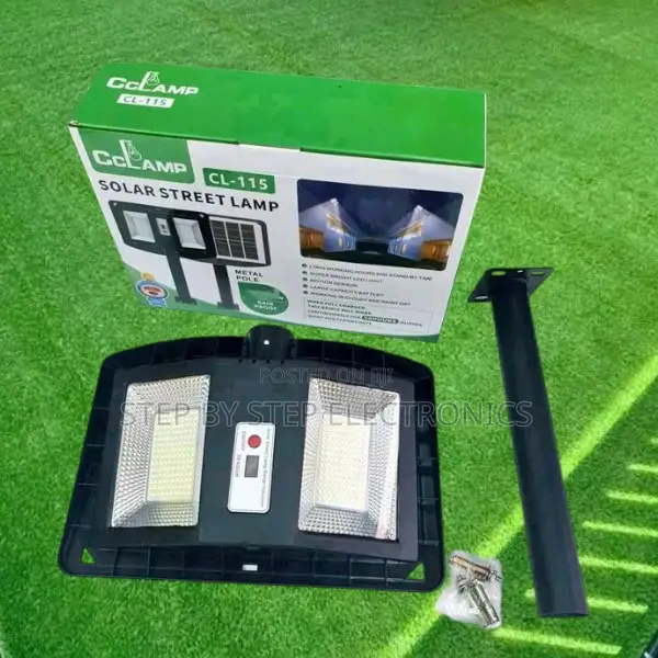 Cclamp Super Bright 200w Solar Street Light With Motion Detection