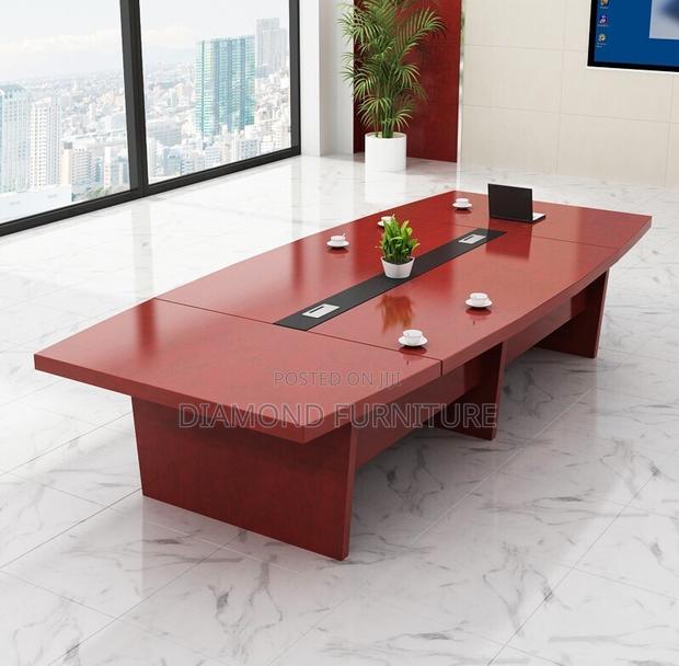 Office Furniture; {Modern Executive Office Conference Table} - thumbnail 3