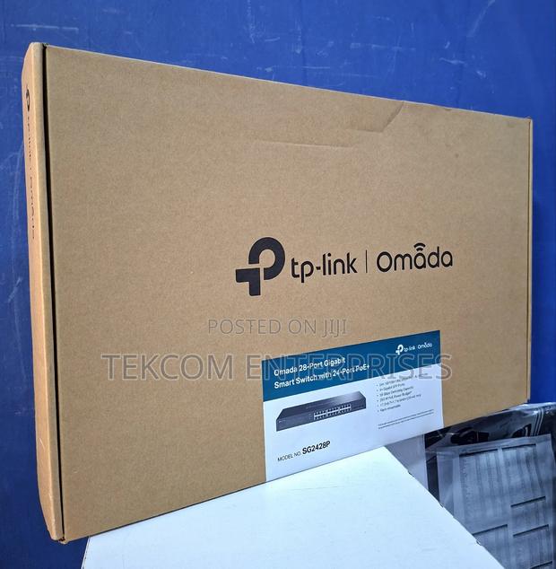 Tp-Link Sg2428p 28-Port Gigabit Switch With 24-Port Poe