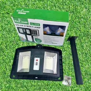 Cclamp 200w Solar Street Lamp Outdoor Bright Led With Motion Sensor