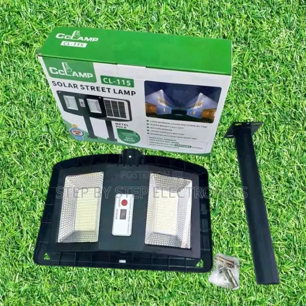 Cclamp 200w Solar Street Lamp Outdoor Bright Led With Motion Sensor