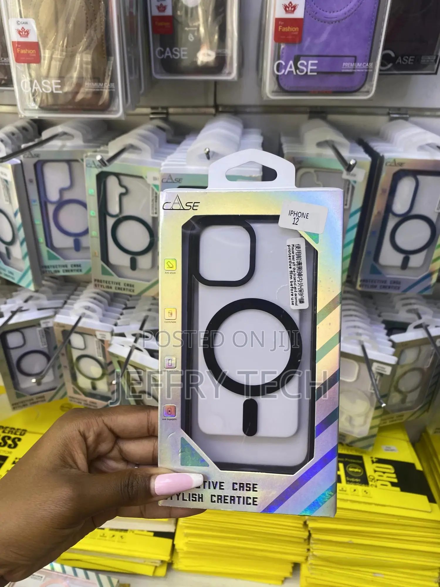 Hython Case for iPhone 12 Newskin Case Magnetic Compatible
