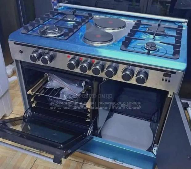 60*90 Haier 4+2 Standing Cooker With Gas Compartment Leakage Sensor