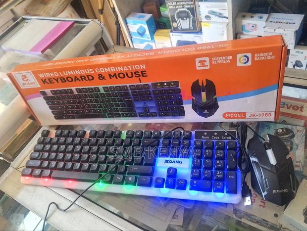 Gaming Keyboard & Mouse Wired Backlight - main view