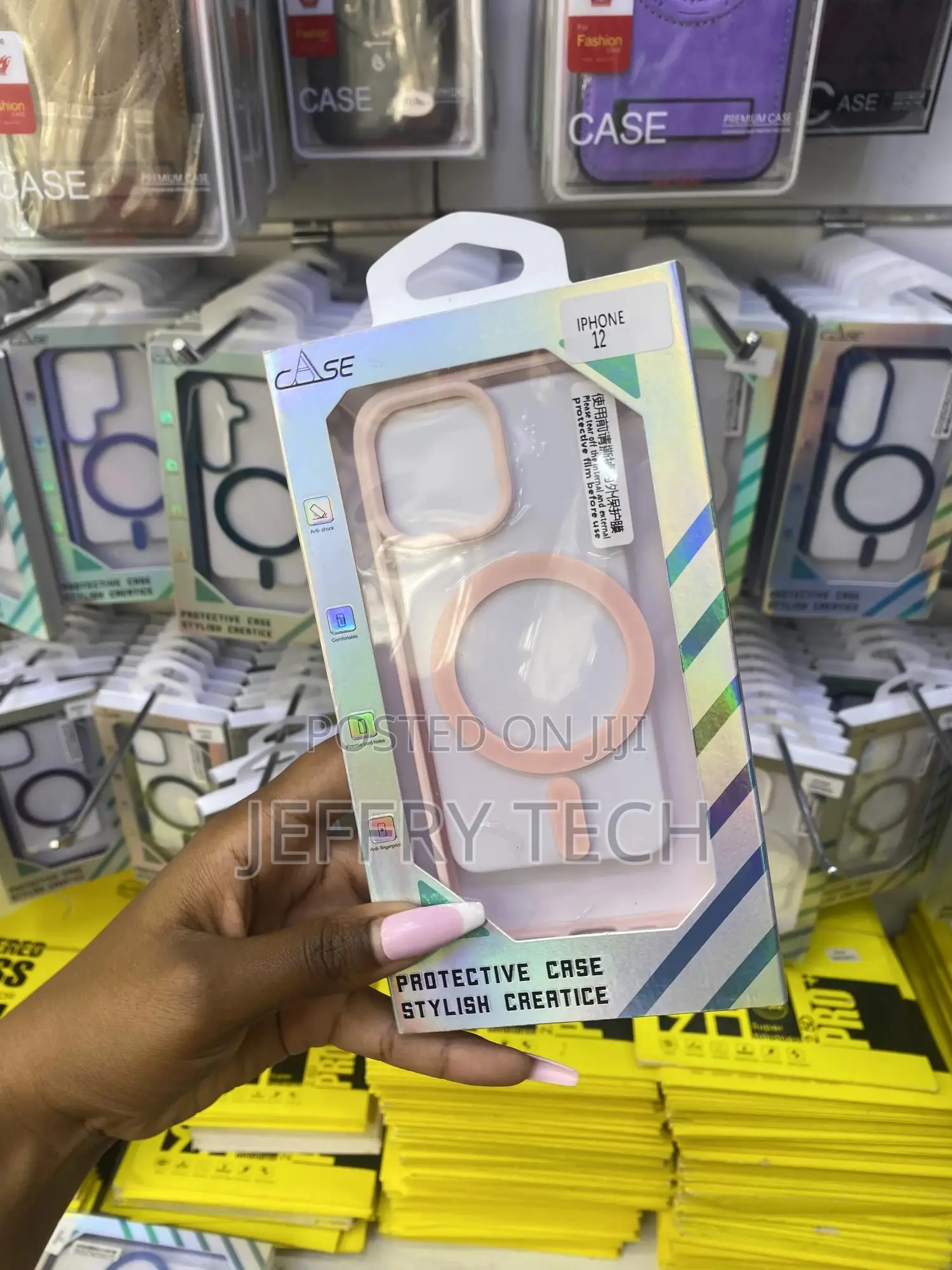 Mocca Strong Magnetic Compatible for iPhone 12 Newskin Case
