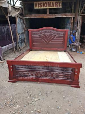 Mahogany Wood Bed