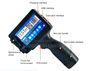 Handheld Intelligent Inkjet Printer