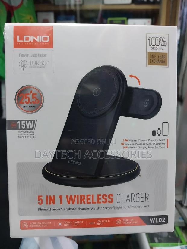 Ldnio 5-in-1 Wireless Charger Wl02 - thumbnail 3