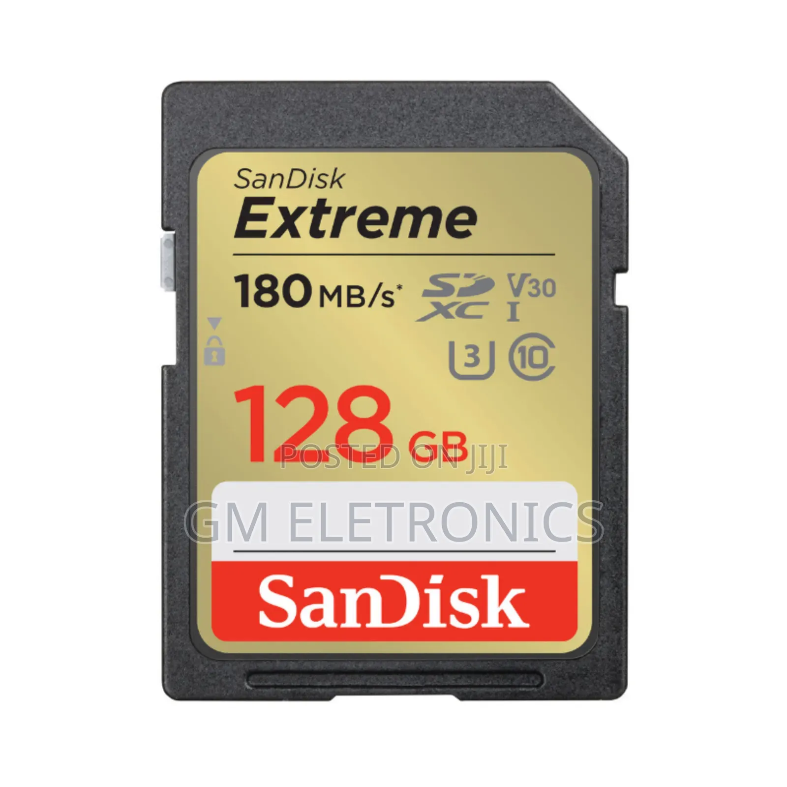 Sandisk 128gb Extreme Camera Memory Card.