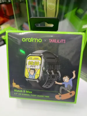 Oraimo Watch 5 Max – Heart Rate, Spo2 Sleep Monitoring